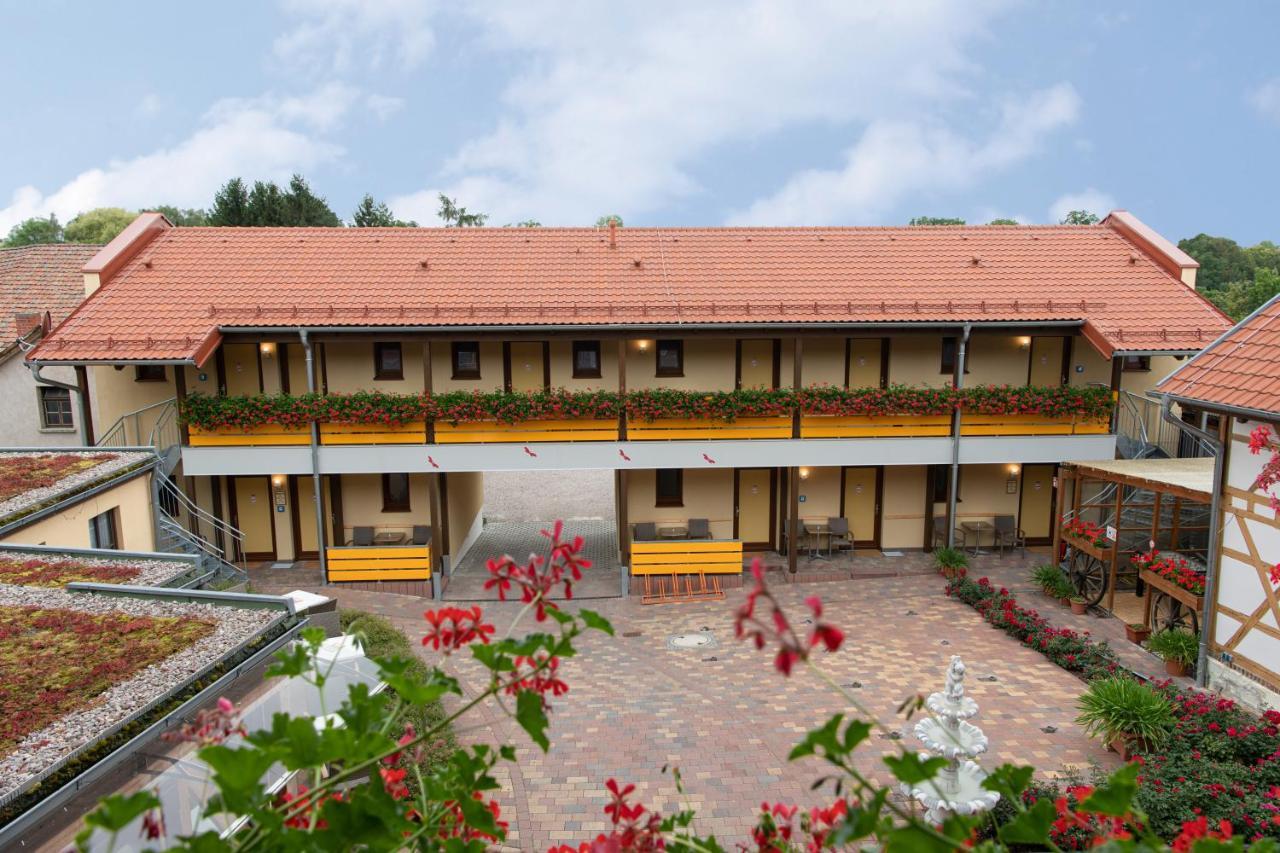Pension-Cafe-Libelle Elxleben bei Arnstadt Exterior photo
